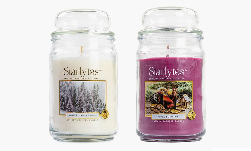 Image 8: Starlytes Large Jar Candle