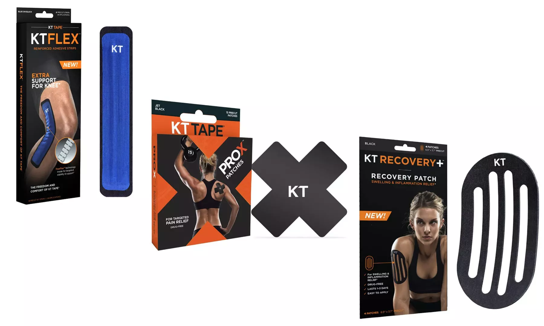 KT Tape Strips, Patches, or Spray - Primary Image