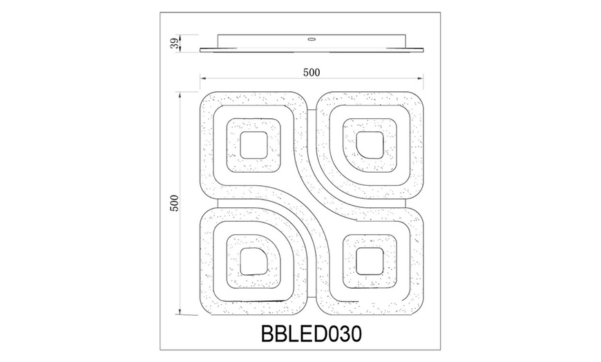 Image 41: Lampadari e plafoniere LED