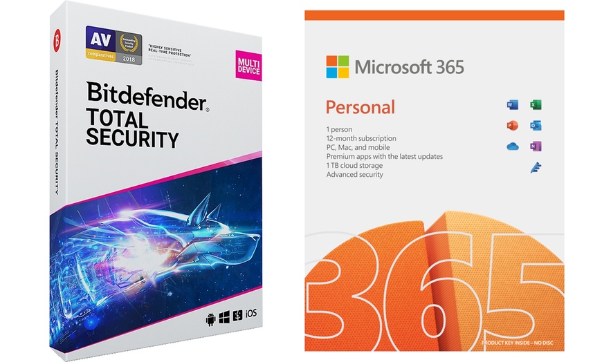 Adobe Acrobat ProDC, Microsoft 365 Personal En Bitdefender | Groupon