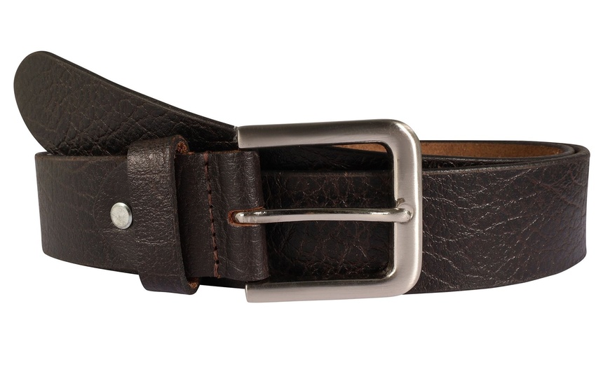 Image 8: Ceinture en cuir Leonardo Verrelli