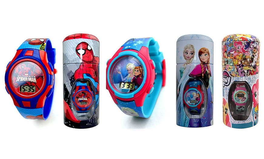 Image 1: Marvel or Disney Themed Watch