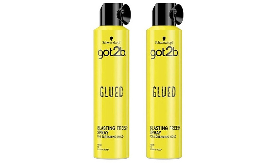 Image 2: 1, 2 ou 3 sprays fixant "got2b Blasting Freeze" Schwarzkopf de 300 ml