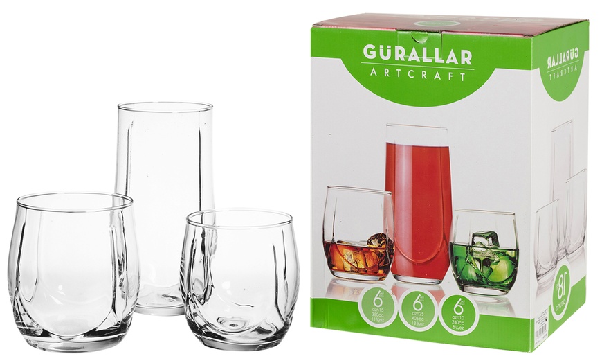 Image 5: 18-Piece Glassware Set