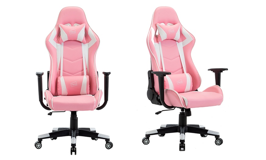 Image 22: Racing-Style Office Chair