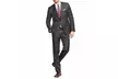 Braveman Men's Slim-Fit Stripe Suit (2-Piece) - Second Medium