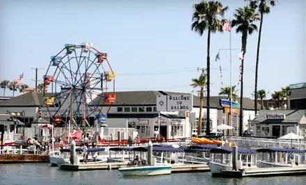 $22 for an Amusement-Park Visit for Two with Harbor Cruise and Ferris-Wheel Ride at Balboa Fun Zone (Up to $42.66 Value) - Primary Image