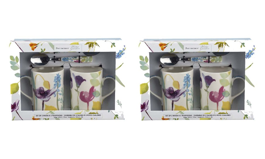 Image 4: Portmeirion Mugs and Spoons Set