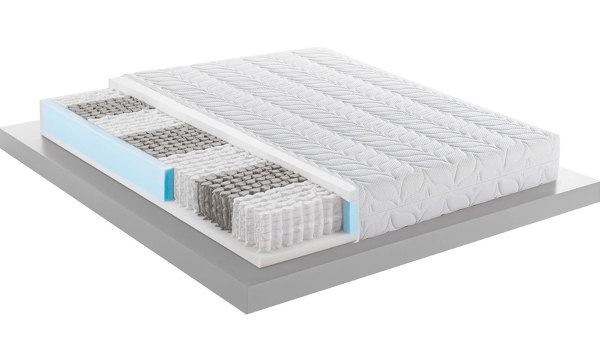 Image 2: Matelas à ressorts ensachés à 9 zones