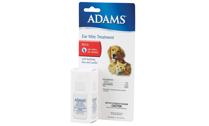 Adams Flea and Tick Ear Mite Treatment (0.5 Fl.Oz.) | Groupon