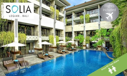 Flights Departing Perth (PER): 10 Nights at Solia Legian Bali (Per Person)