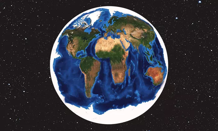 Study the World in Glorious 2-D with a Flat Earth Globe (Free) - Second Medium