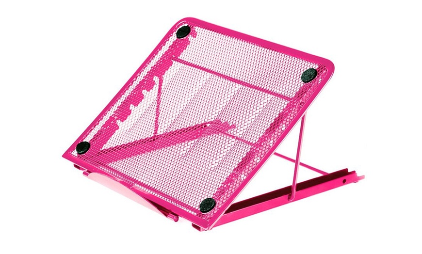 Image 3: Mesh Laptop Stand