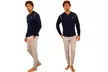 Pyjama pour homme en coton Nottingham, modèle, coloris et taille au choix - Image 5