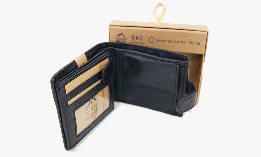 Image 18: Outdoor Gear Leather Wallet