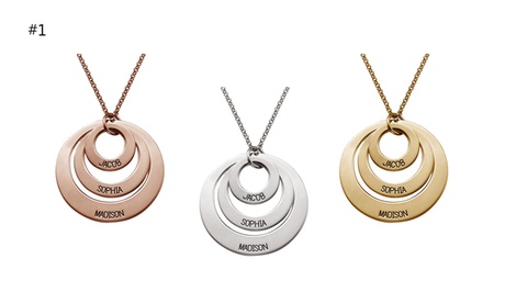 Collane o bracciali personalizzabili con incisione del nome offerte da Justyling (sconto 81%)