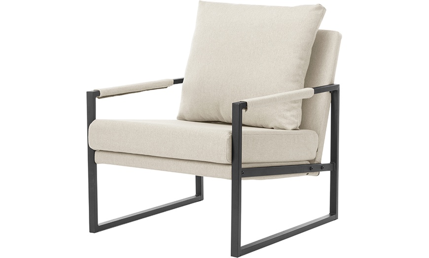 Image 9: Fauteuil rembourré contemporain