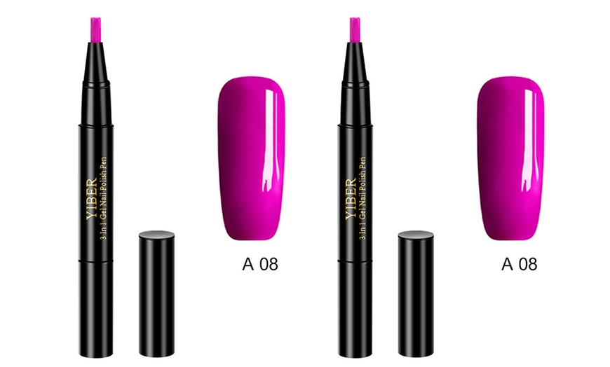 Image 17: One-Step Gel Polish Nail Pen 