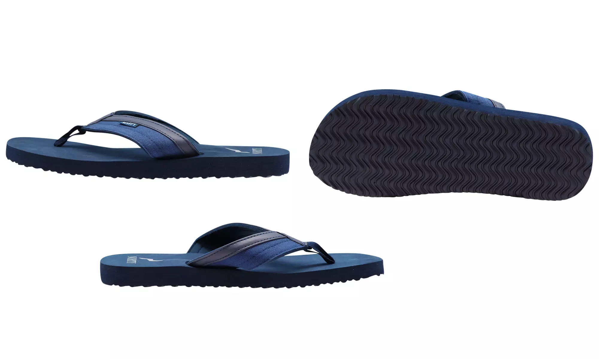 Norty Men's Flip Flops - Second Medium