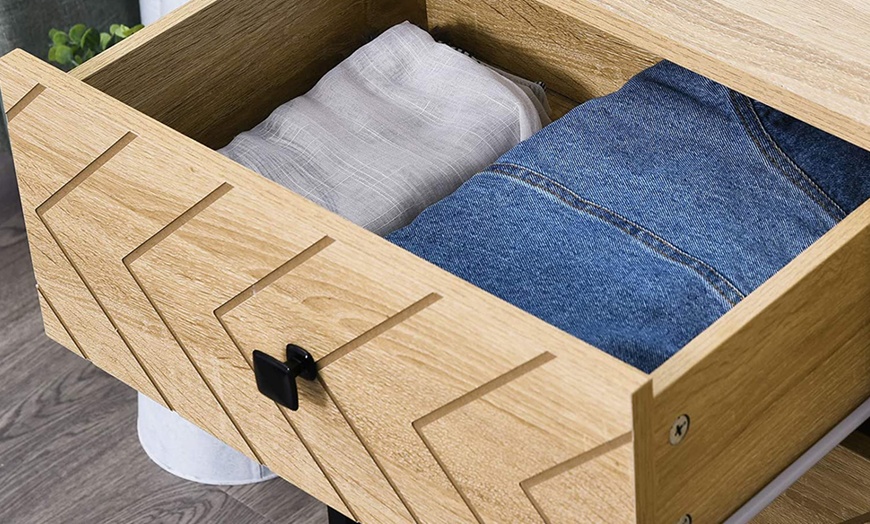 Image 13: Zig-Zag Drawer Cabinet