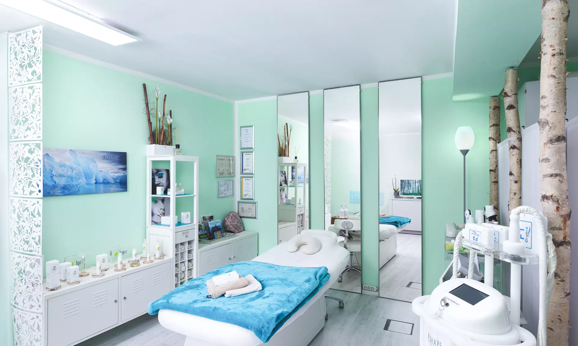 Kryolipolyse-Behandlung