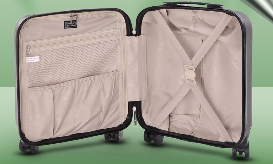 Image 3: Aerolite Cabin Luggage Suitcase 45cm x 36cm x 20cm