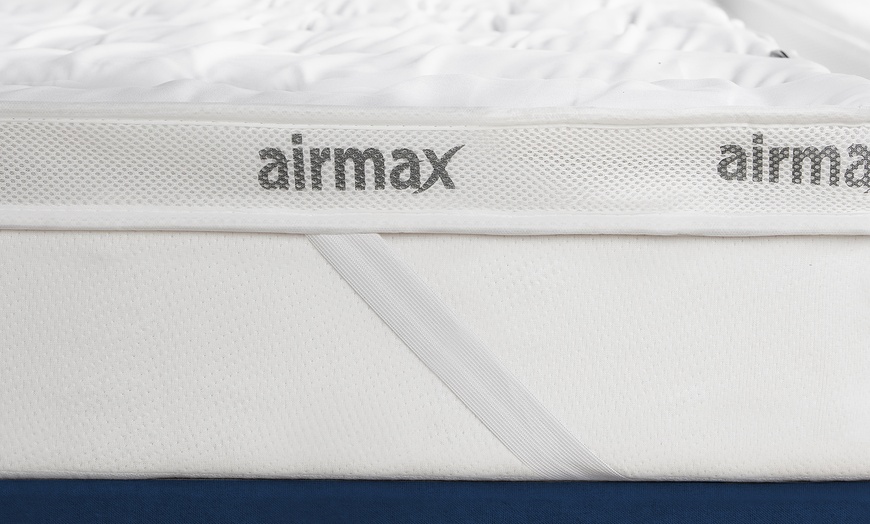 Image 3: Silentnight Airmax Mattress Topper