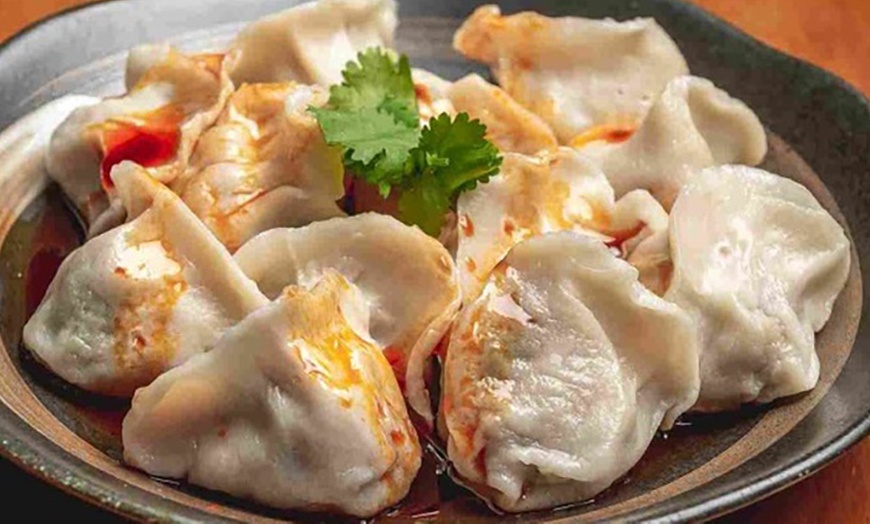 Image 5: All-You-Can-Eat (AYCE) Dumplings with Rice, Noodles, & Soup