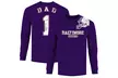 Men's #1 Dad Football Helmet Long Sleeve (S–2XL) - Second Medium
