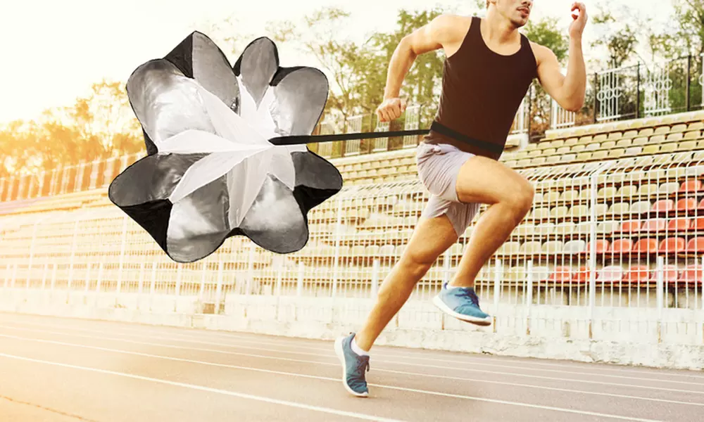 1x oder 2x Fallschirm aus hochwertigem Material für ein optimales Sprint- und Schnellkrafttraining - Primary Image
