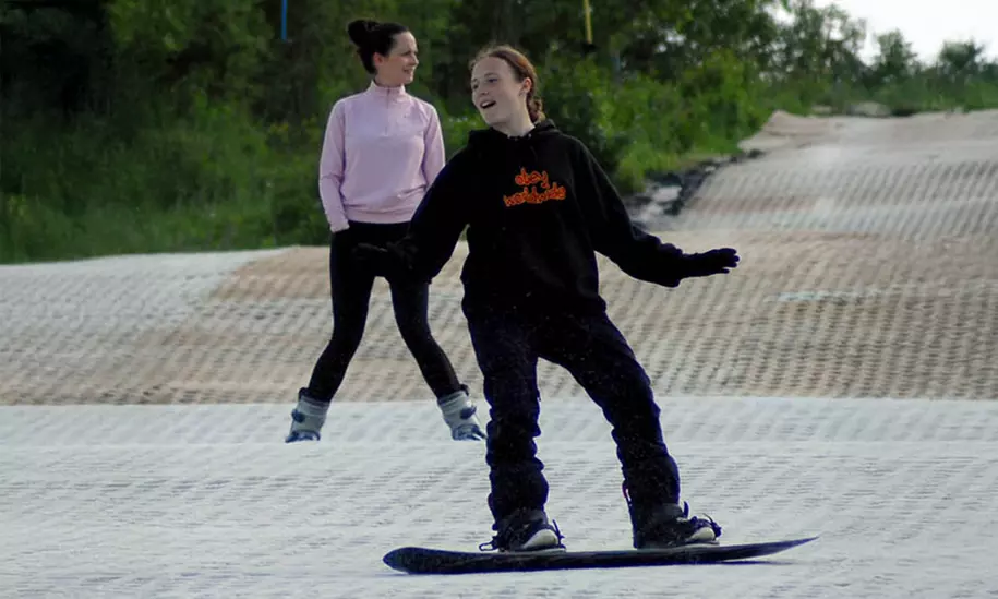 60 Minutes Level 1 Ski or Snowboard Lessons for 1, 2, 3, or 4 People!