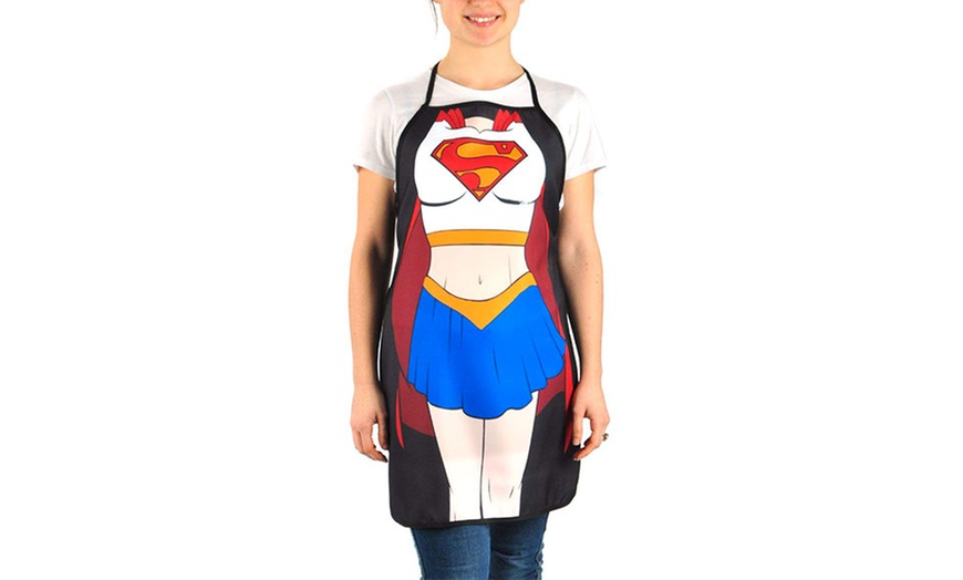 Image 7: One or Two Super Hero Digital Printing Kitchen Aprons