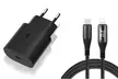 Chargeur charge rapide USB-C de 25 W et câble 2 M Lightning ou USB-C - Second Medium