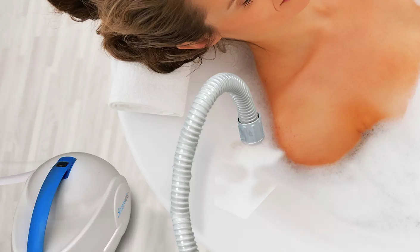 Thermal Spa Bubble Bath Body Spa Massage Mat with Keep-Warm Function - Primary Image