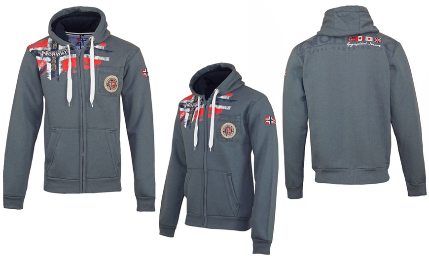 Image 4: Geographical Norway Hooded Jacket