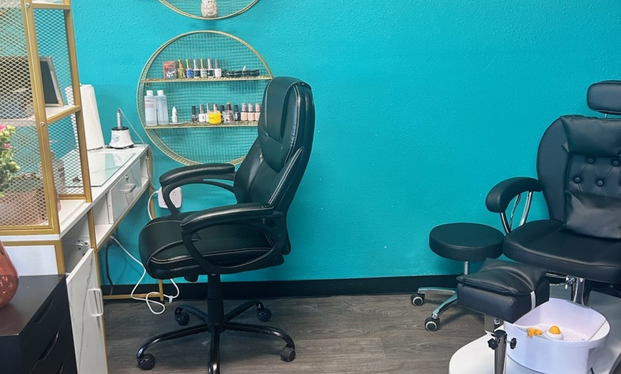Image 6: Gel Manicures, Pedicures, & Acrylic Full Sets with French Tips