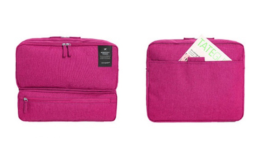 Image 2: Multi Compartment Travel Bag