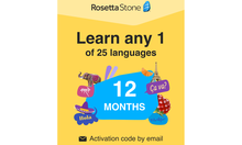 Rosetta Stone 12-Month Access to a Single Language Course - Rosetta Stone Subscriptions