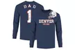 Men's #1 Dad Football Helmet Long Sleeve (S–2XL) - Second Medium