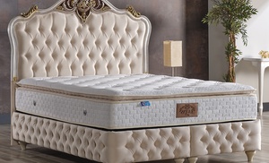 Italian Ottoman Bed with Gas Lift and Under Bed Storage