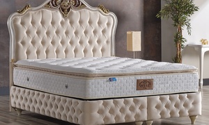  Italian Ottoman Bed with Gas Lift and Under Bed Storage 