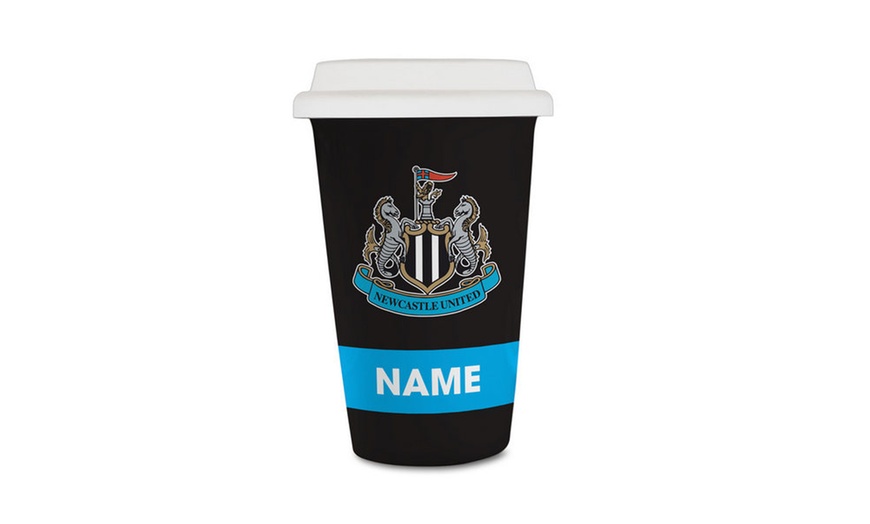 Image 8: Personalised Football Coffee Cup