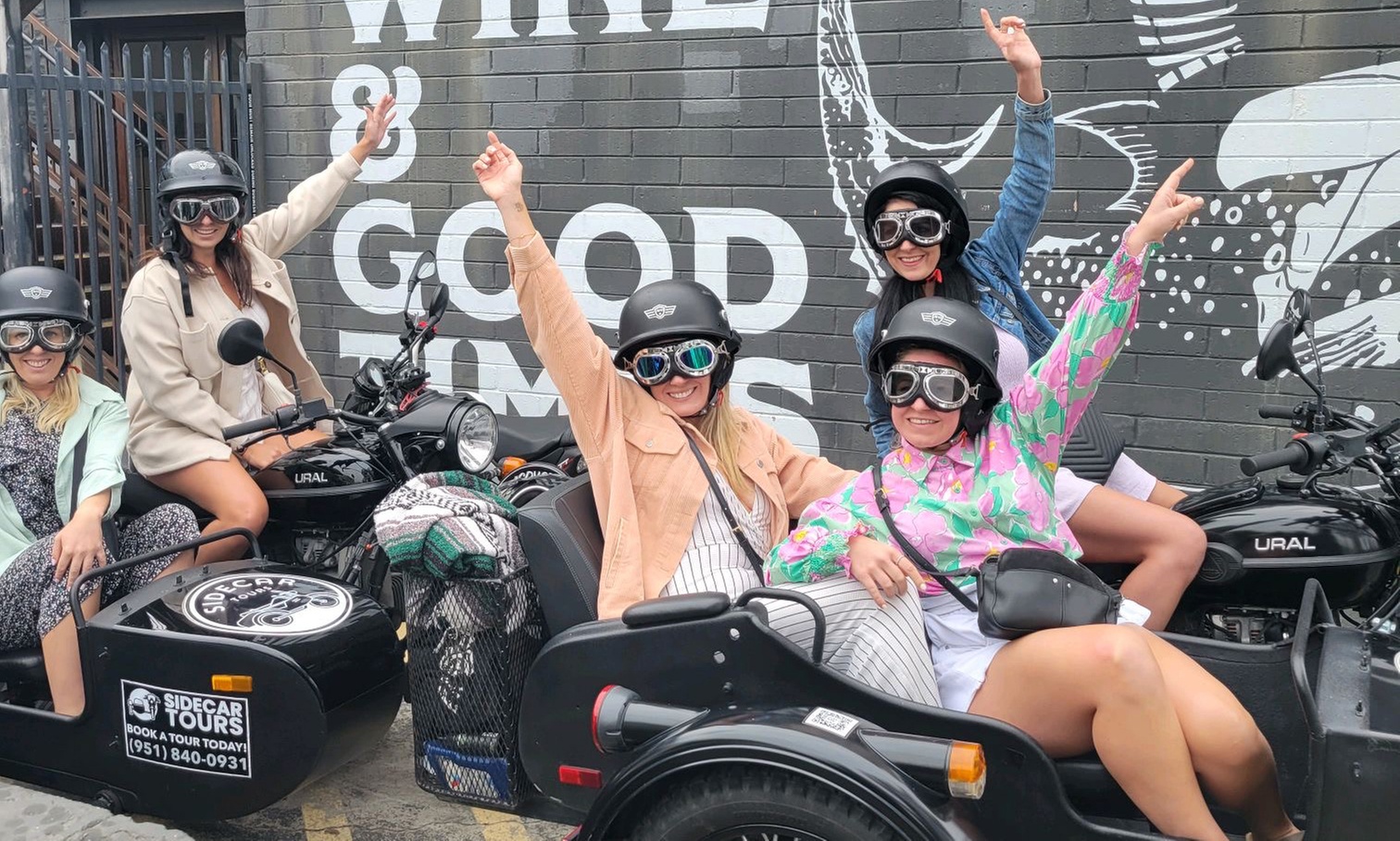 Orange County Food Sidecar Tour for One or Two People