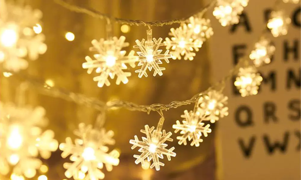 1 ou 2 guirlandes lumineuses LED ambiance Noel - Primary Image