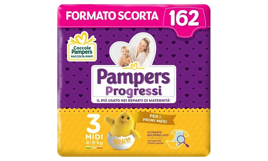 Image 4: Fino a 168 pannolini Pampers Progressi