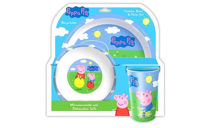 Image 3: Peppa Pig Tableware Set