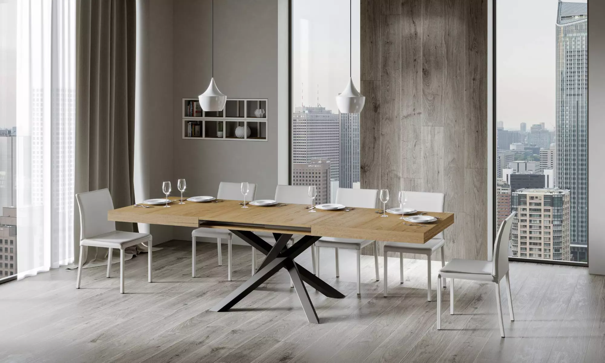 Ausziehbarer Esstisch „Volantis“