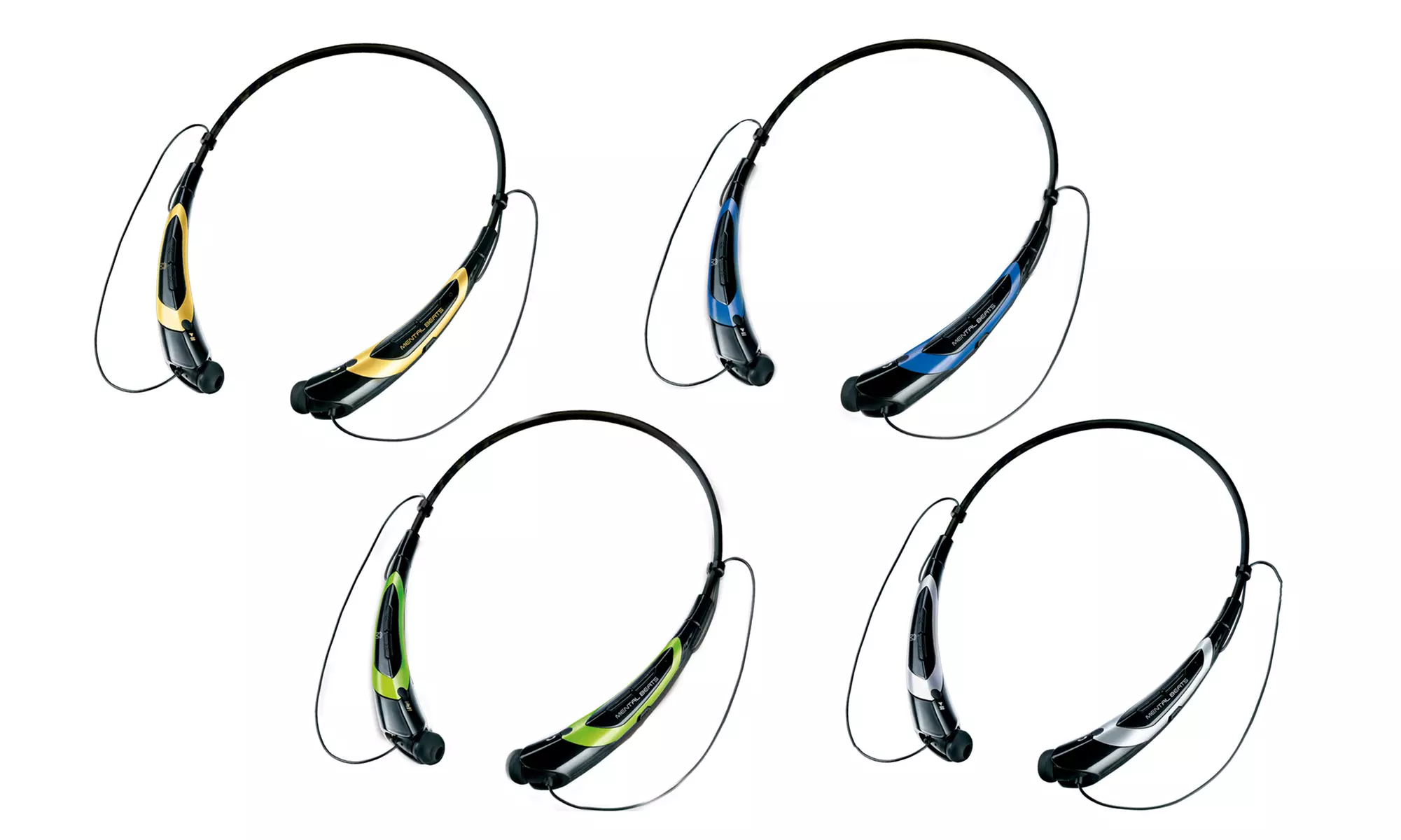 Mental Beats Unleashed Stereo Bluetooth Headset - Primary Image