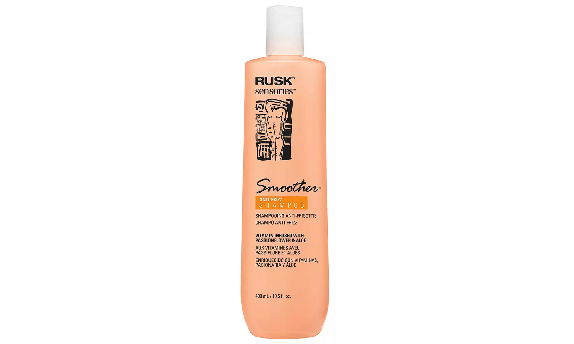 Rusk Smoother Shampoo and Leave-in Conditioner - Second Medium