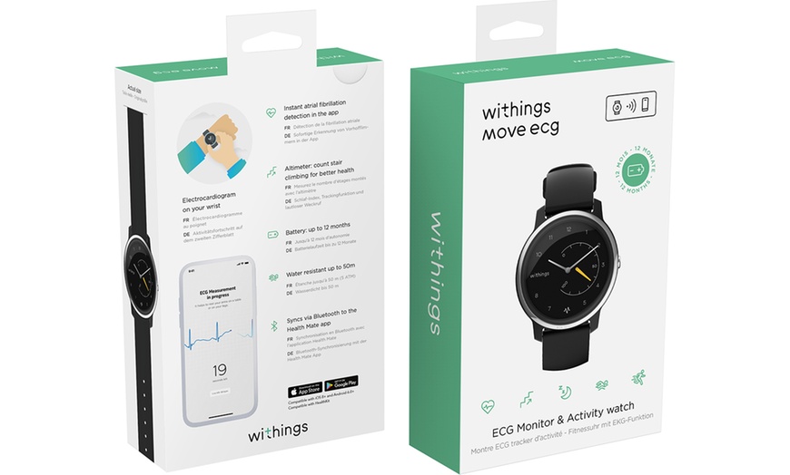 Image 11: Withings Move ECG Watch